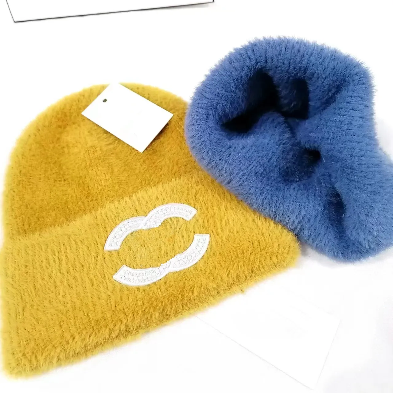 Kadın Moda Tasarımcı Beanies Örgü Bayanlar Beanie Takılı UNISEX MEKTUPLAR DIŞ TÜM KAPAK HAT SOĞU RENK RENK