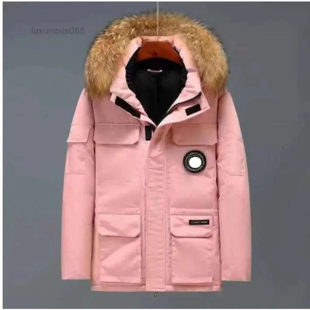 Manteau d'hiver canadien Goose épais et chaud pour hommes, parkas, vêtements de travail, veste d'extérieur épaisse, mode gardant le couple en direct, manteau669