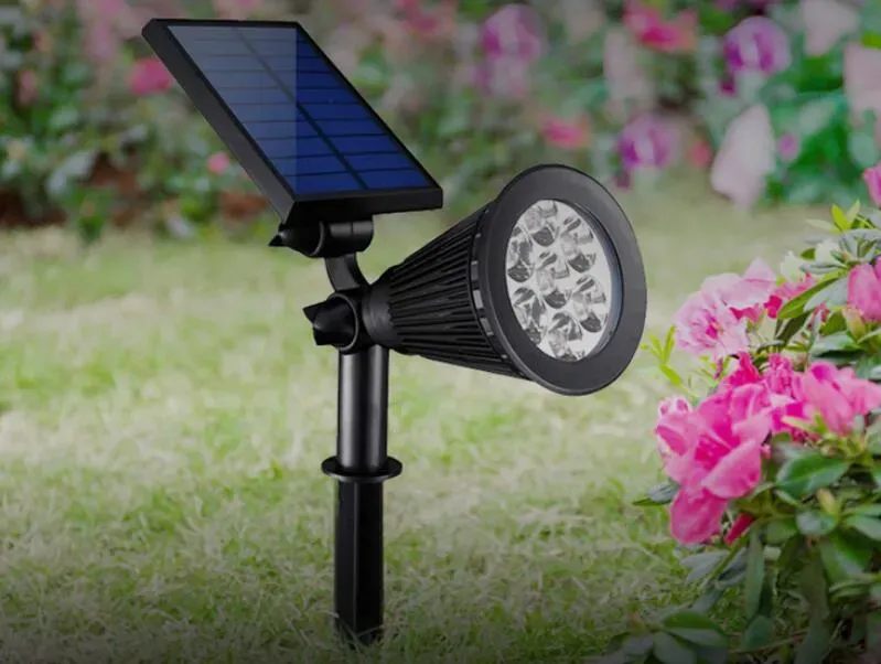 Solar Garden Lights 7LED Outdoor Waterproof lamp Control Garden Lighting Courtyard Landscape Lawn Light 1671937