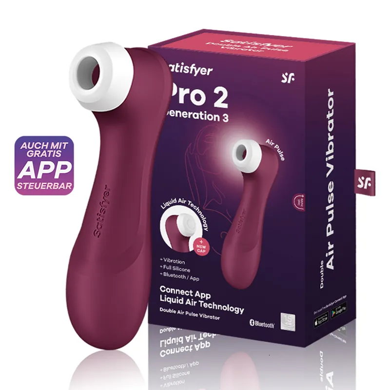 バイブレーター満足者Pro2ジェネレーション3アプリvibratorde clitoris sex toys for women smiblator Vibrators sucker Adult Shop 230904