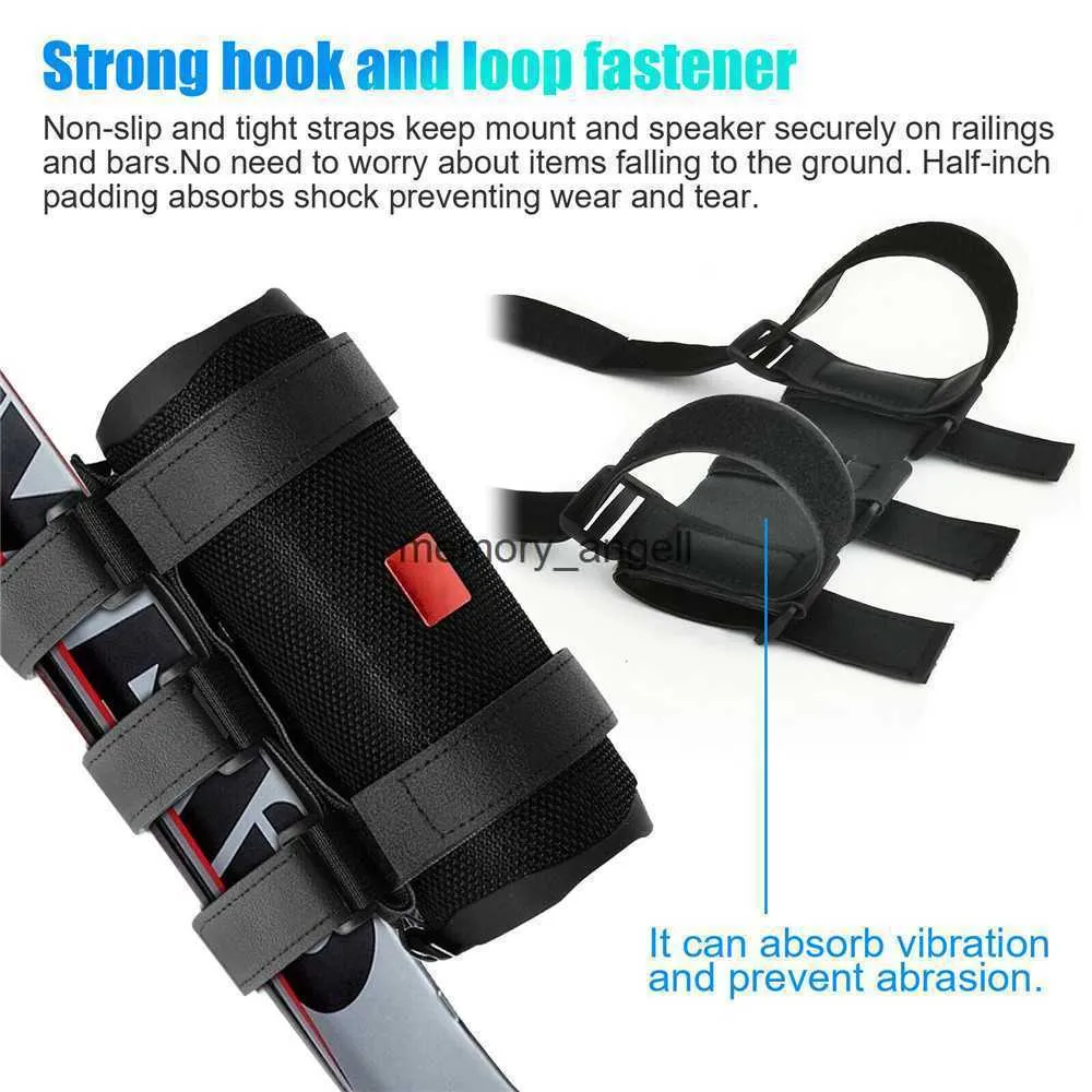 Tragbare Lautsprecher Outdoor Lautsprecher Strap Fahrrad Wandern Befestigung Halter Strap Halterung für Musik Lautsprecher Flaschenhalter HKD230905