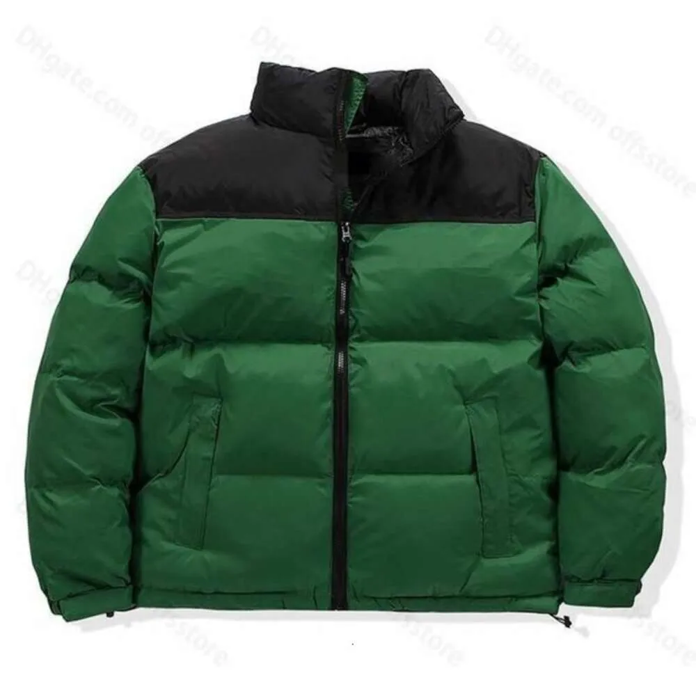 Nf Puffer Herren Daunenjacke Mäntel Tops Outwear Stehkragen Lose Dicker Reißverschluss Mode Winterjacken Oberbekleidung Recycelt Schwarz Thymian Rot769