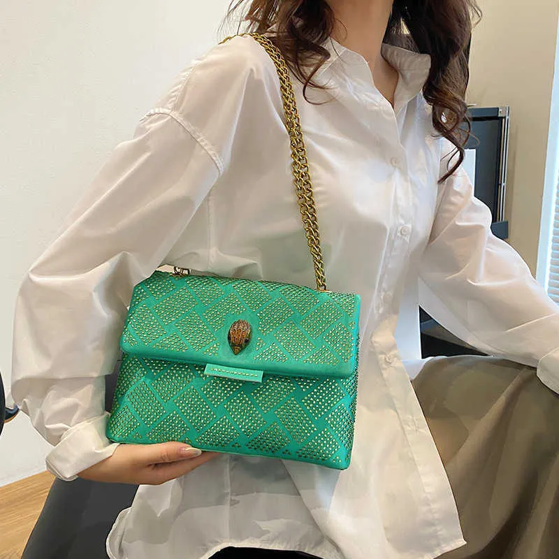 DHgate.com:Diamond Texture Chain Small Square Shoulder Bag