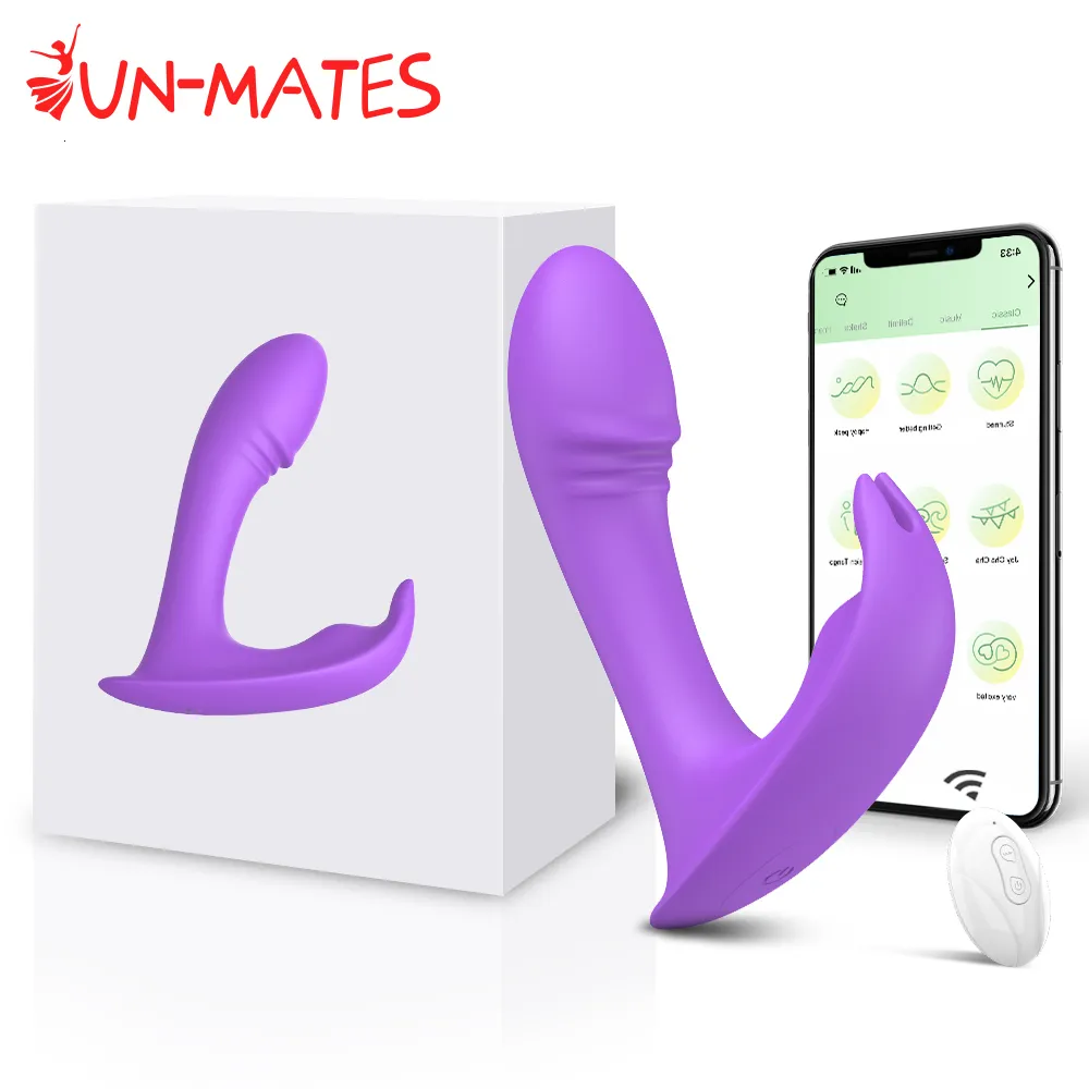 Vibratorer App Wireless Bluetooth Rabbit Vibrator for Women Vaginal G Spot Wearable Panty Dildo CLIT Female Masturbator Sex Toys Adults 230904