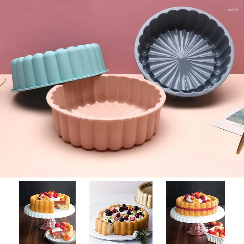 Silicone Circular Cake Mold Portable Baking Pans Tools For Kids And Adults Ideal For Birthday Afternoon Tea And Family Gifts From Sumifs 17.31 DHgate.Com