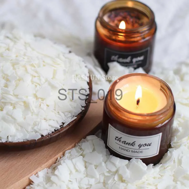 Altri articoli per la salute e la bellezza Cera di candela Cera di soia naturale Forniture per produzione di candele Candele per aromaterapia fatte a mano fai-da-te Materiale Stoppino per candele Artigianato grezzo Cera gelatinosa x0904