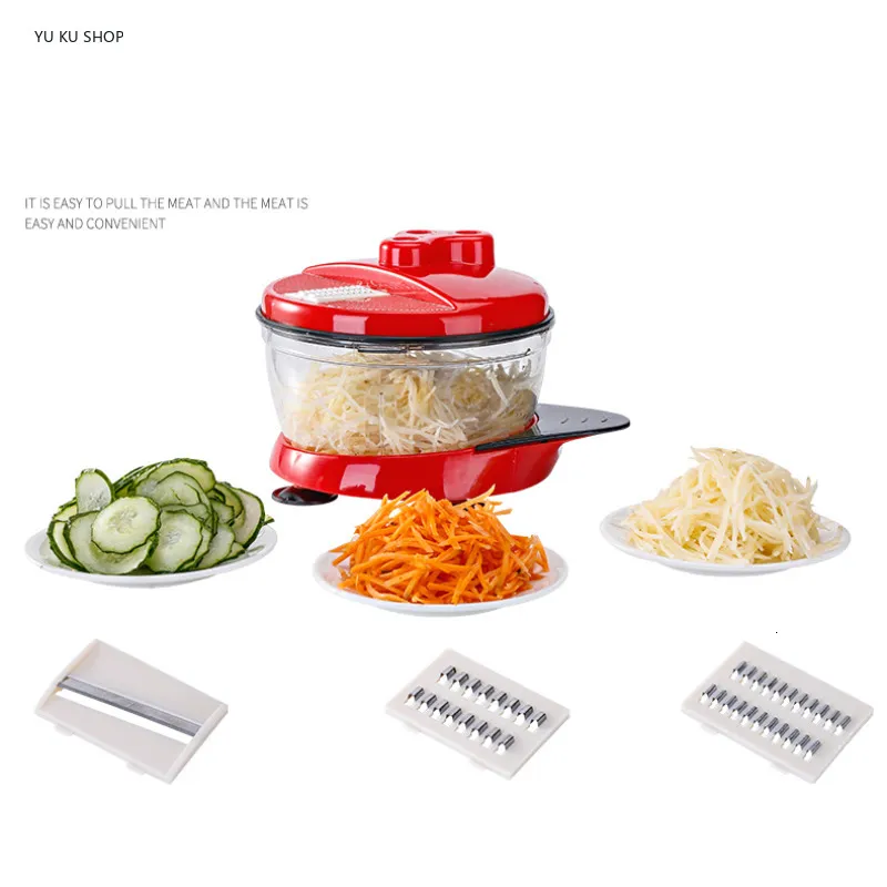 Mixer Food Processor Kitchen Manual Powerful Egg Blender Meat