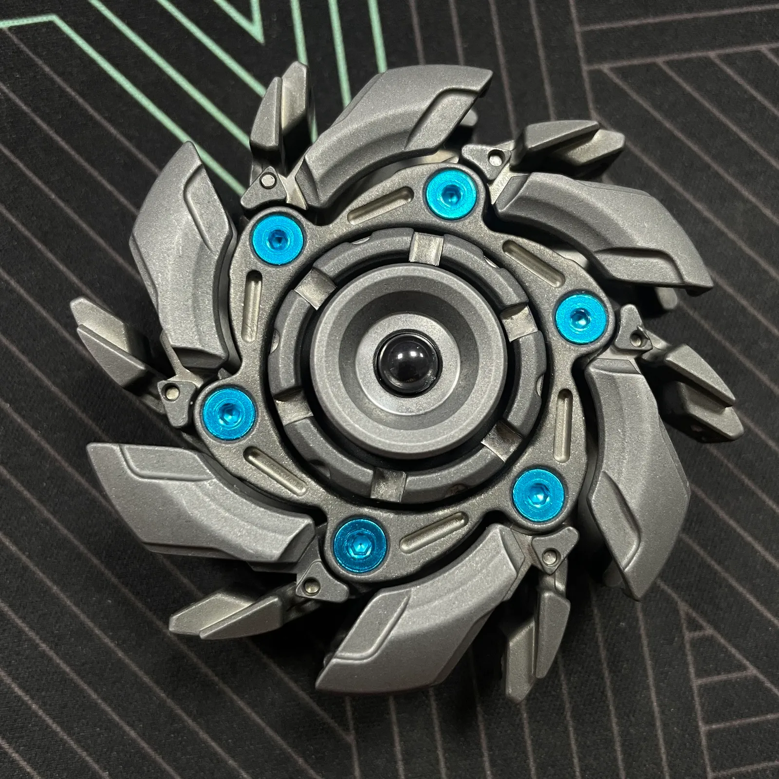 Spinning Top Deformation Mecha Fidget Spinner EDC Hand Spinner Fidget Toys ADHD Tool Angst Stress Relief Toys Fingertip Spinning Top 230901