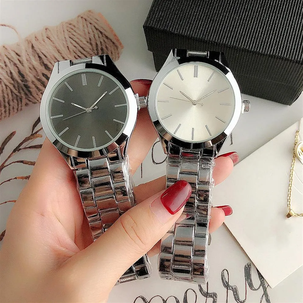 DHgate.com:Womens Classic Style Metal Steel Band Quartz