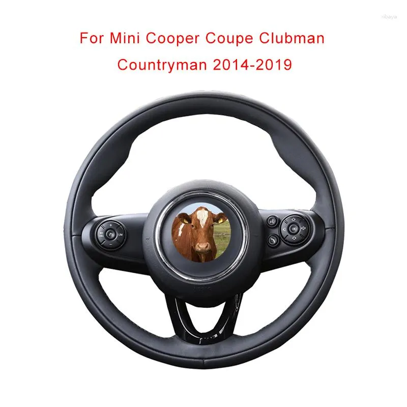 Coprivolante Copriauto in pelle di vacchetta fai da te Avvolgente personalizzato per Mini Cooper Coupe Clubman Countryman 2014-2023