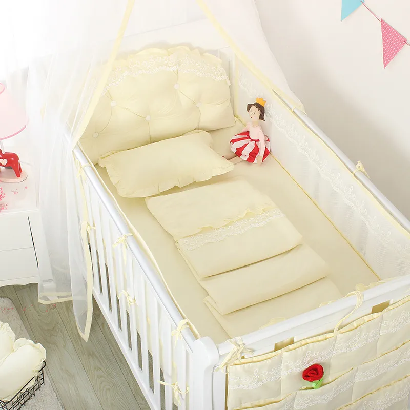 Breathable Baby Bed Mesh Bumper Summer Nordic Crib Bedding Set From Bao07 63.68 DHgate.Com
