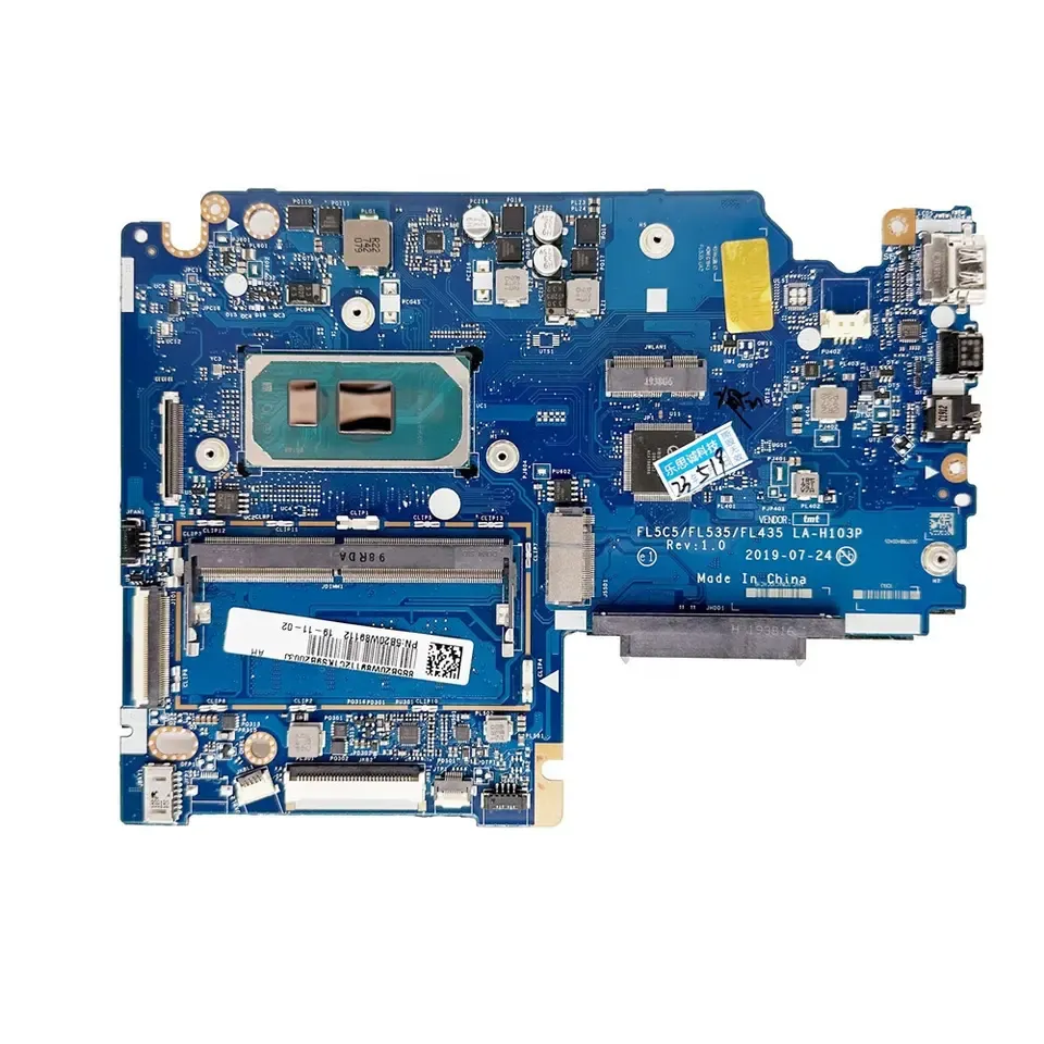 Carte mère originale pour ordinateur portable Lenovo Ideapad S340-15IIL, avec processeur I5-1035G1, 4 go de RAM FL5C5/FL535/FL435 MB LA-H103P 5B20W89112