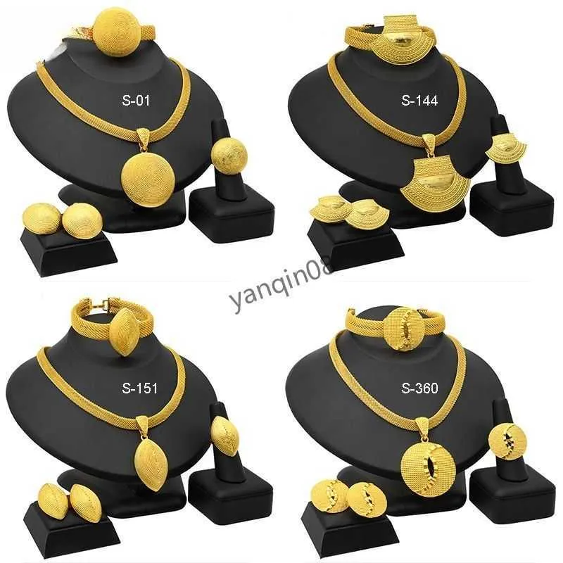 Adixyn nouveaux ensembles de bijoux éthiopiens pour femmes Golor couleur mode cadeau de mariage érythrée africain Habesha accessoires de mariage HKD230905