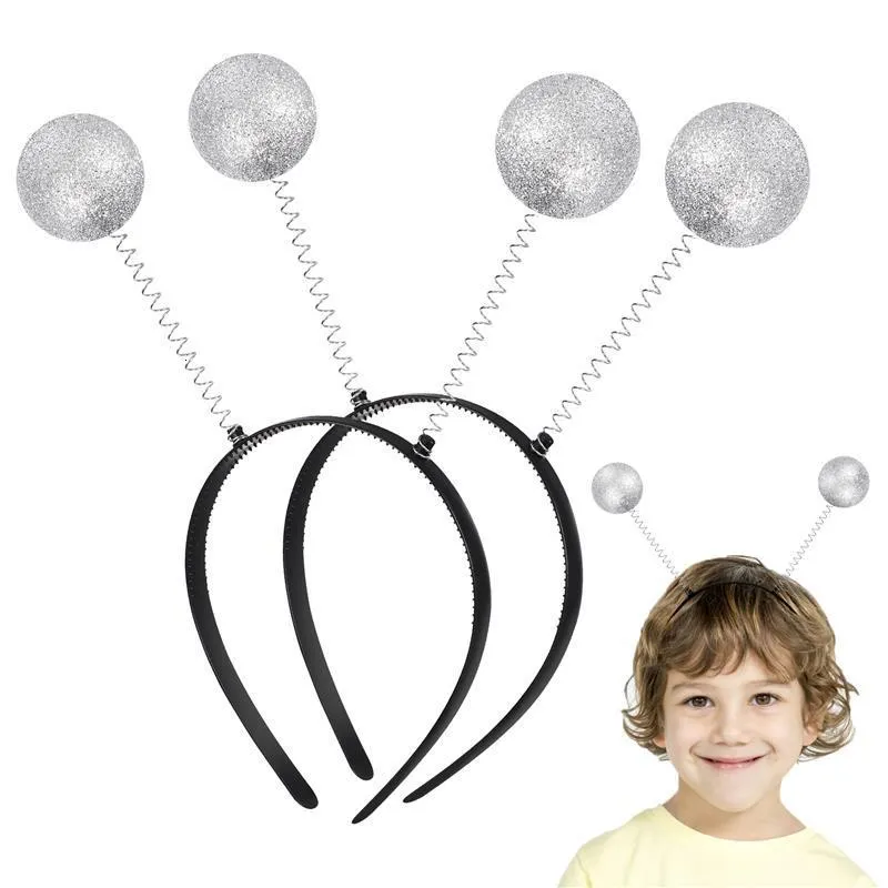 Inne imprezy imprezowe zapasy Obcy opaska na głowę Opaski dla dzieci kostium dla dorosłych Ball Hair Akcesoria nakrycia głowy Glitter Boppers Bands 230905