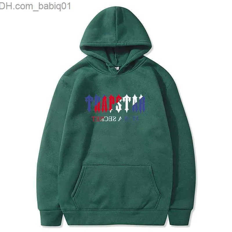 Sweatshirts Bahar Sonbahar Moda Erkek Hip Hop Sokak Giyim Trapstar Erkek Giyim Dunk Sweatshirt Kadın Hoodie Erkekler Pamuk Marka Hoodies Sudadera Hombre T230905