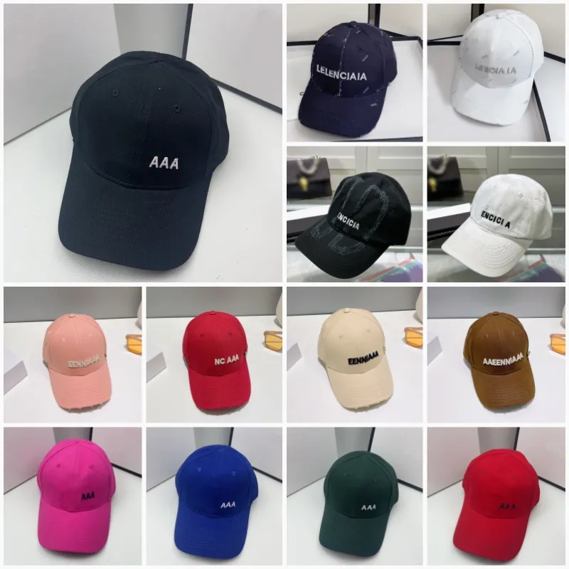 Mode Luxe Merk Baseball Cap Brief Borduren Sport Hoed Vrouwen Ontwerpers Ball Caps Heren Dames Hoeden Vrije tijd Verstelbare Pet