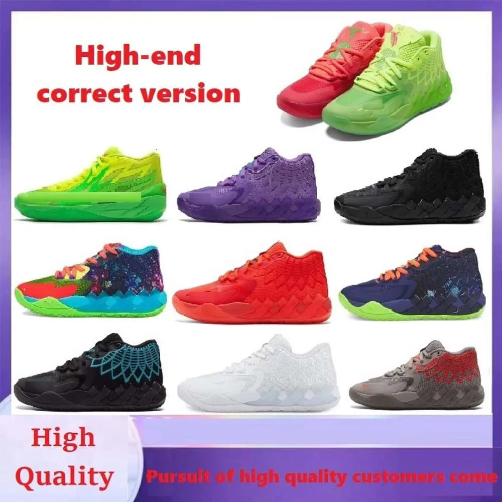 2023 Kids LaMelo Ball MB01 MB02 Rick Morty Shoes Mens Grade School