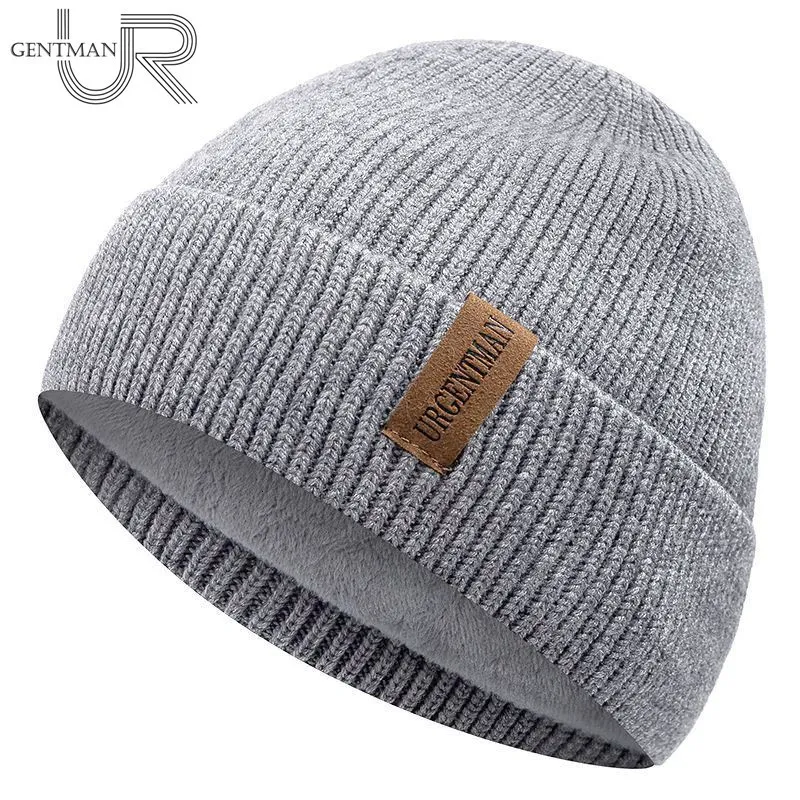 Beanie/Totenkopfkappen, Unisex-Wintermütze, Fleece-Warmmütze hinzufügen, URGENTMAN, stilvolle weiche Beanie-Mütze für Männer und Frauen, Outdoor, verdickte Skisport-Strickmütze 230905