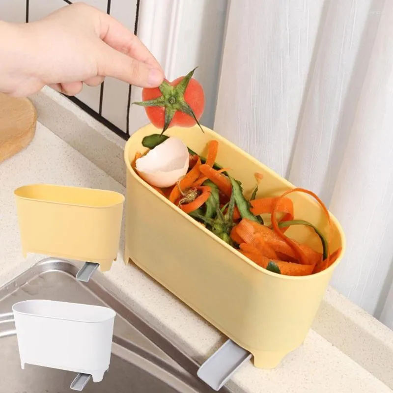 Bouteilles de rangement faciles à nettoyer, le drain des déchets de cuisine ne prend pas de place, détachable, grand diamètre, poubelle pratique, filtre indépendant