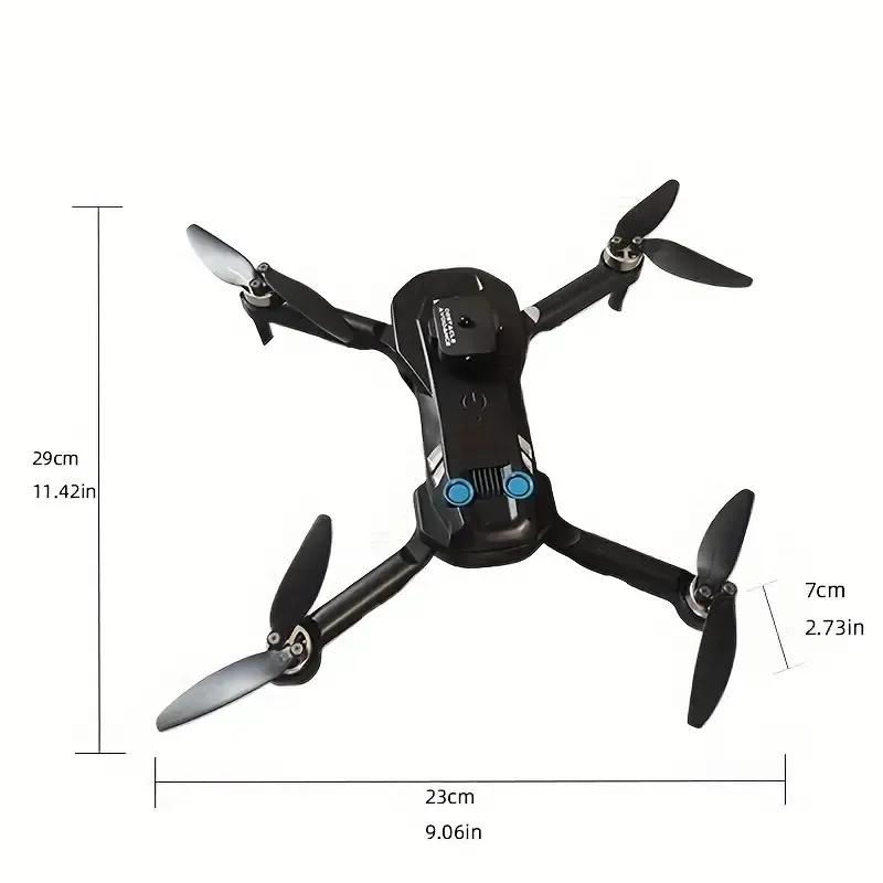 DHgate 42 Mins Flight Time Foldable Mini Drone 6 Axis Gyro HD Camera Cameras Photo