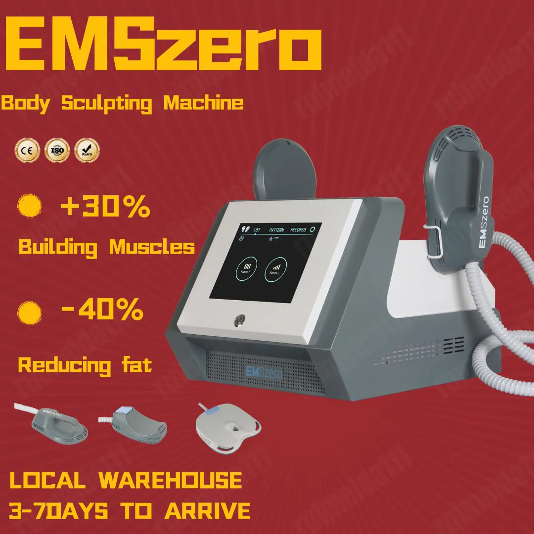 Emszero esculpir rf 14 tesla de alta potência 6000w, estimulação muscular, remoção de gordura, escultura corporal ems, máquina de construção