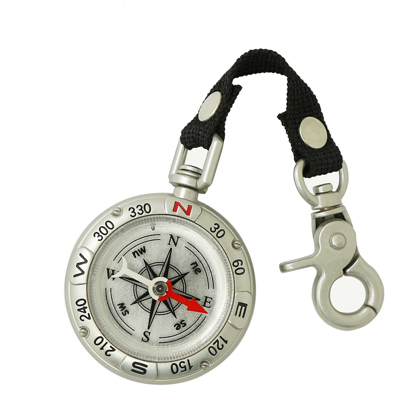 Mini Survival Compass Keychain - Portable Pocket Navigator for Outdoor ...