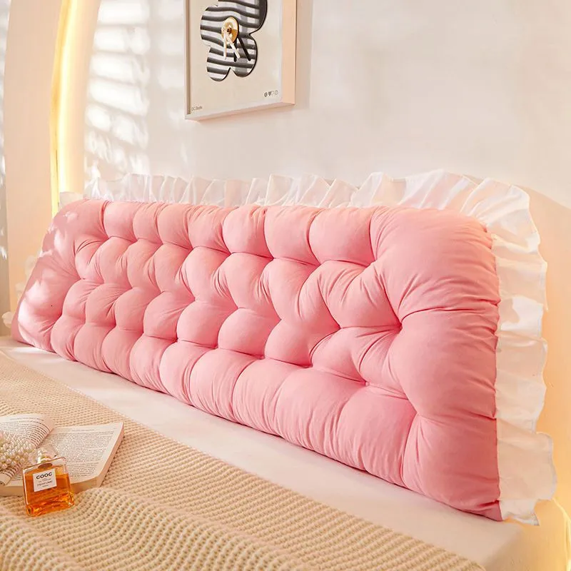 Pink Tatami Purple Mattress Headboard Cushion With Backrest Support For Bedside And Sleeping Neck Large Bed Pillow For Room Decor 230904 From Pang10 17.78 DHgate.Com