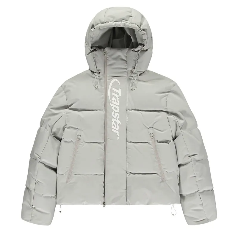 Trapstar Shooters Hooded Puffer Grey Homme - FW22 - FR