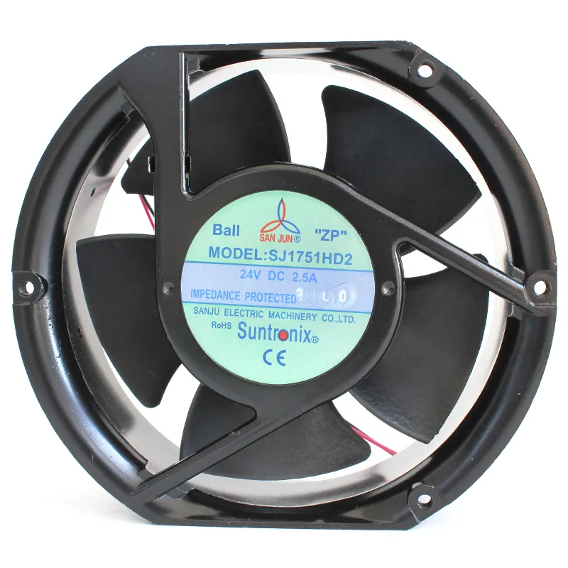Please contact me Original SJ1751HD2 axial flow fan Cabinet cooling fan Variable New fan 172*150*51mm SJ1751HD2