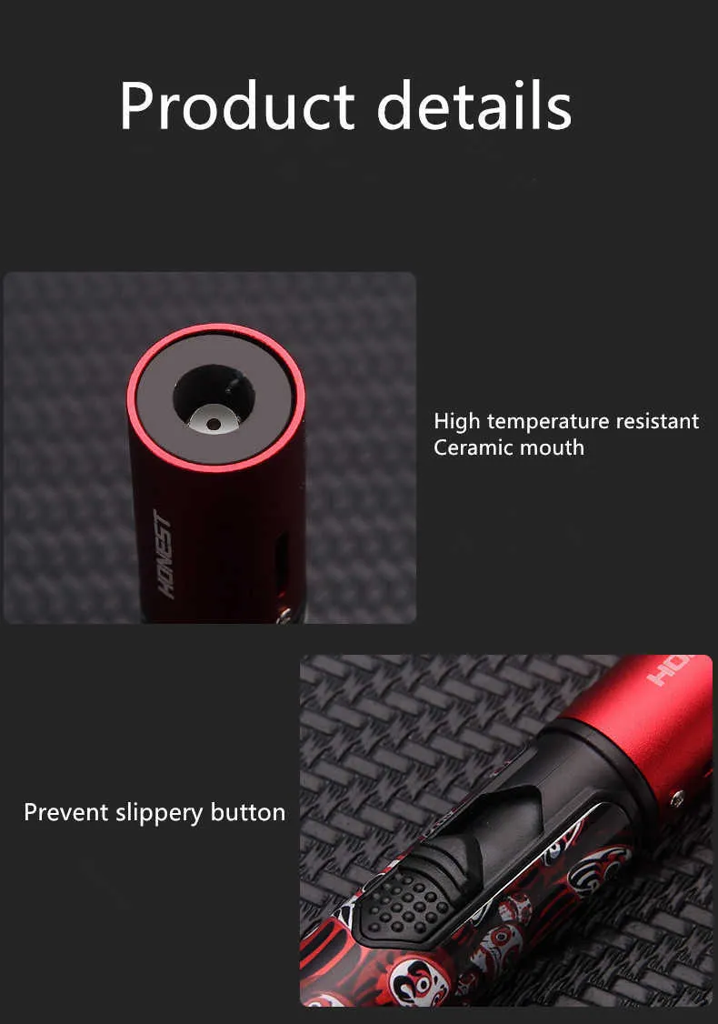 thumbnail image 2 of Ever Tech Refillable Butane Jet Flame Torch Lighter - Adjustable, Multiple Colors 2 of 3
