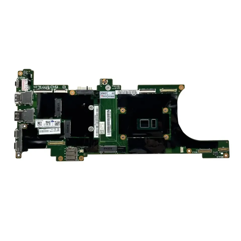 För Lenovo ThinkPad X1 Carbon 5th Gen Laptop Motherboard med i7-6600U CPU 8GB RAM DX120 NM-B141 FRU 01HY005 1000% testad