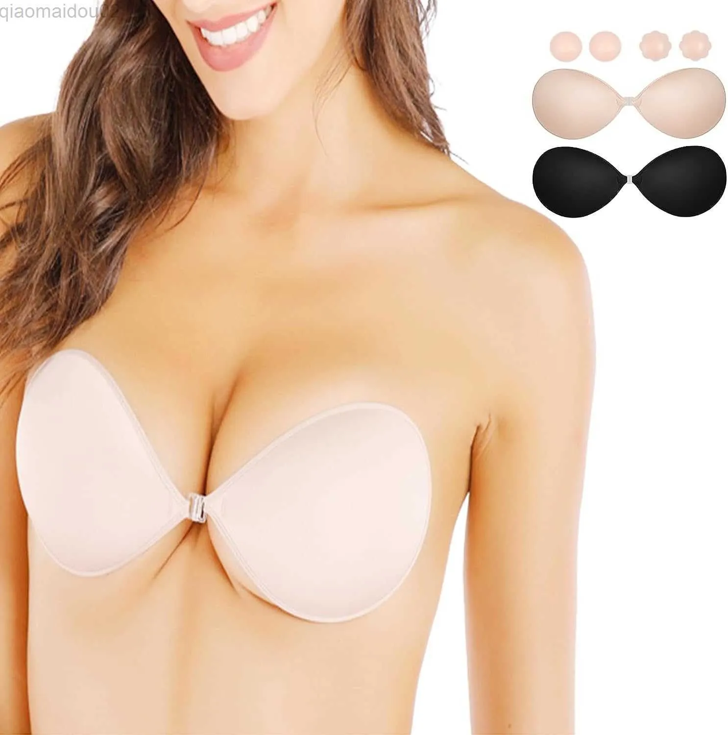 Soutiens Gorge HARMARK Soutien Gorge Adhésif Push Up Pour Femme es Avec  Cache Tétons Collant Invisible Sile Dos Nu Soutien Gorge Sans Bretelles  RéutilisableLF20230905 Du 20,98 €