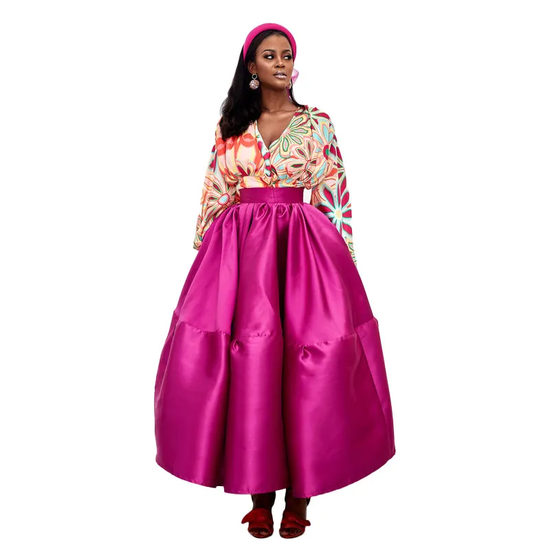 Formal long skirt and top top