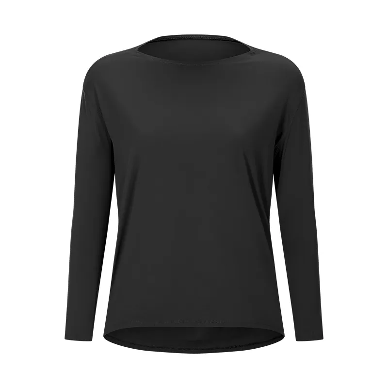 LL 010 Long Sleeve Yoga Shirts Sport Fitness Yoga Top Gym Top