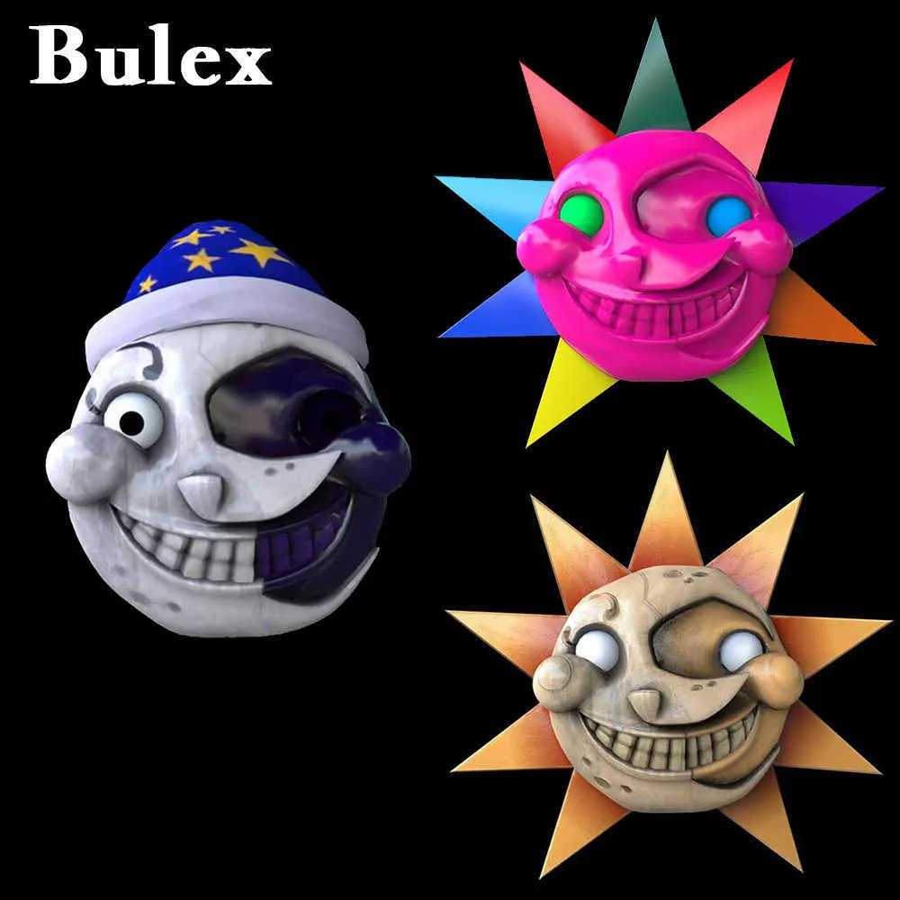 Party Masks Security Breach Mask Sun Moon Sundrop Cosplay Masks ...