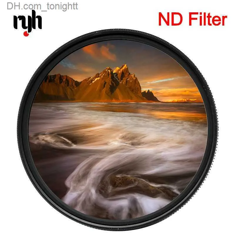 Filtres ND32 ND64 ND400 Nd1000 Nd2000 ND, filtre d'objectif à densité neutre en verre 37/49/52/55/58/62/67/72/77/82 Mm pour Nikon Dslr Q230905