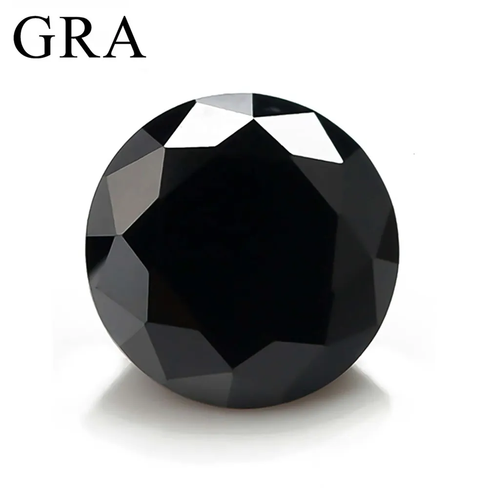 Loose Black Diamonds: Carat, Round Cut, VVS1 Lab Grown Gems