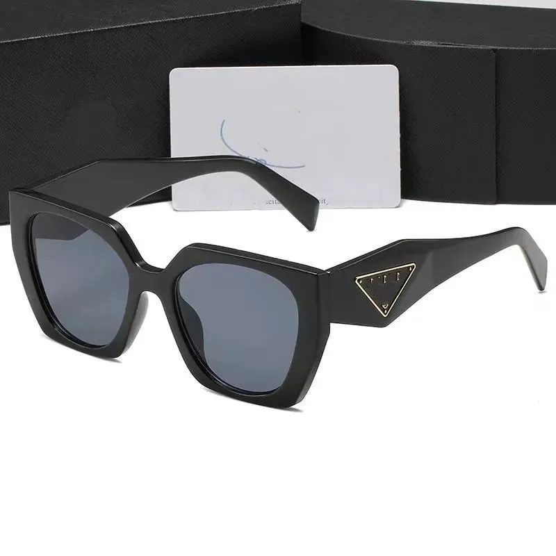 Designer de mode PPDDA Lunettes de soleil Lunettes classiques Goggle Lunettes de soleil de plage en plein air pour homme femme Signature triangulaire en option 6 couleurs