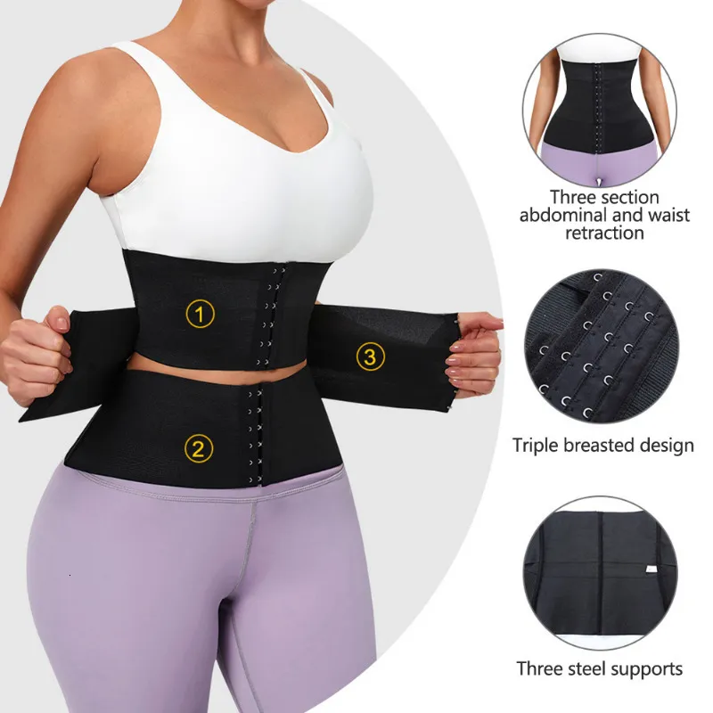 Womens Shapers Waist Bandage Wrap Trimmer Belt Trainer Body