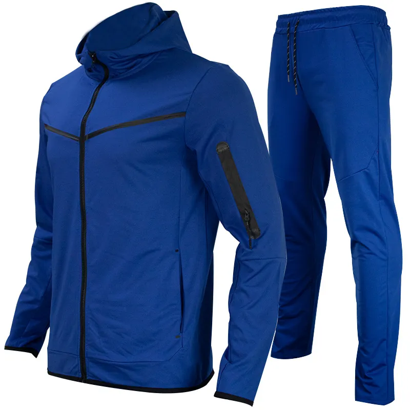 Deigner Men Trackuit 세트 Niki Tech Sport Pant Jacket Hooded Runger Trouer Long Sleeve 유럽 미식 축구 럭비 트랙 슈트 탑 및 67