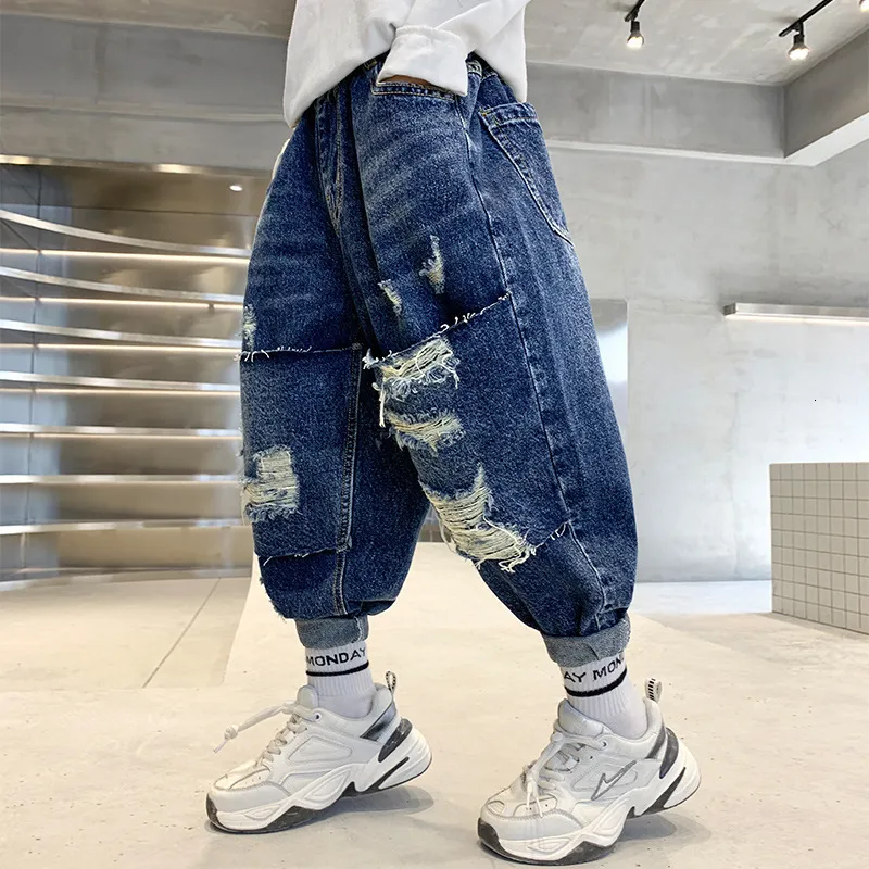 Boys Ripped Jeans Pant