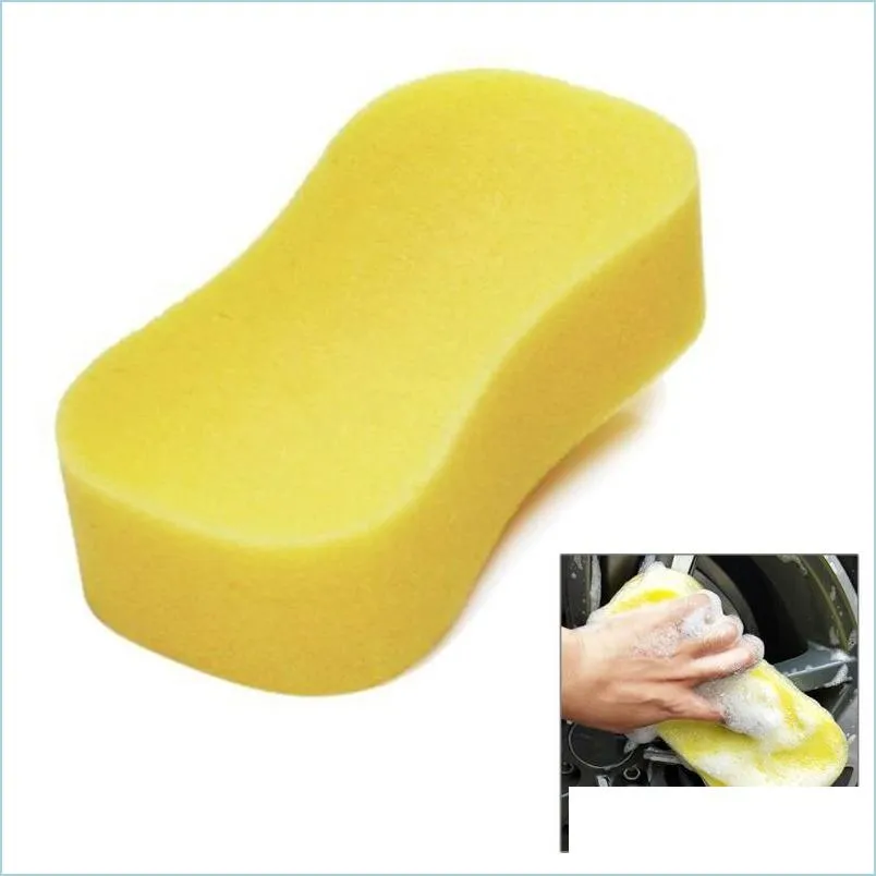 Car Sponge 1Pcs Large Jumbo Care Van Caravan Washing Dirt Surface Cleaner Cleaning Tool Rop Delivery Automobiles Motorcycles Dh6Qf