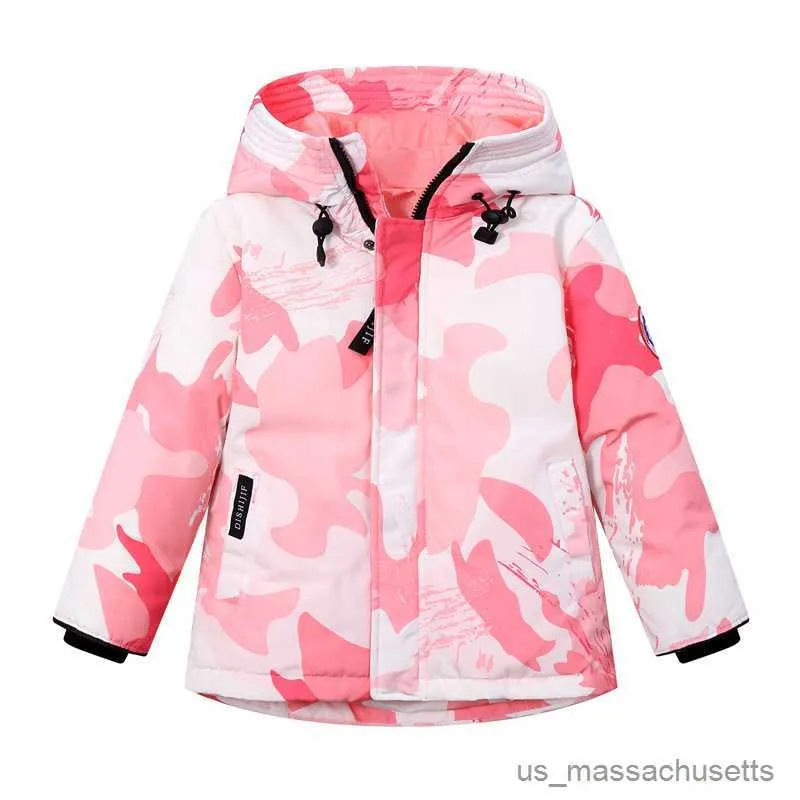 Daunenmantel Winter Kinder Daunenjacke Jungen Mädchen Mantel Dicke neue Mode Outdoor Parkas Teenager Kinder Baby Kleidung Mäntel 3-12 Jahre R230905