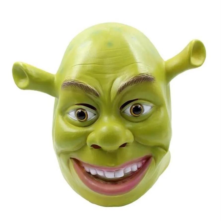Halloweenowa maska ​​Cosplay Dekoracja Shrek Masks Holiday Carnival