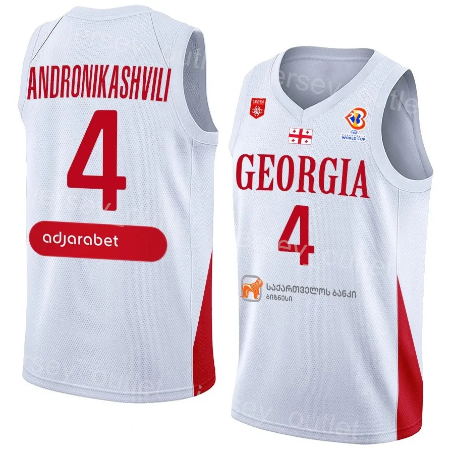 Print World Cup 2023 Basketball Jerseys Georgia National 25