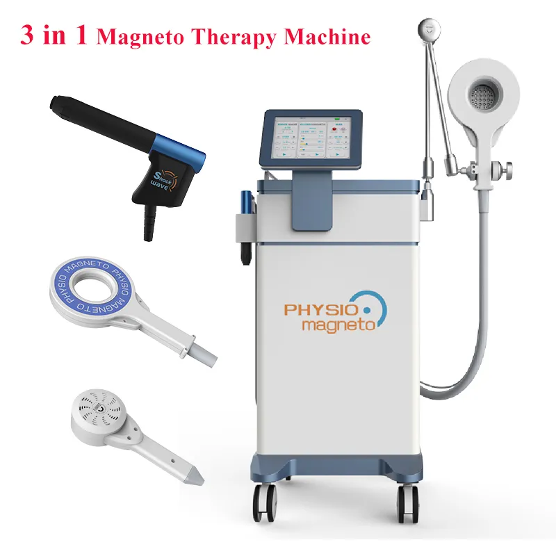 Appareil de thérapie magnétique EMTT 3 en 1 pour traiter les maladies musculo-squelettiques, soulagement des douleurs au cou, équipement de magnétothérapie Pemf, thérapie ed