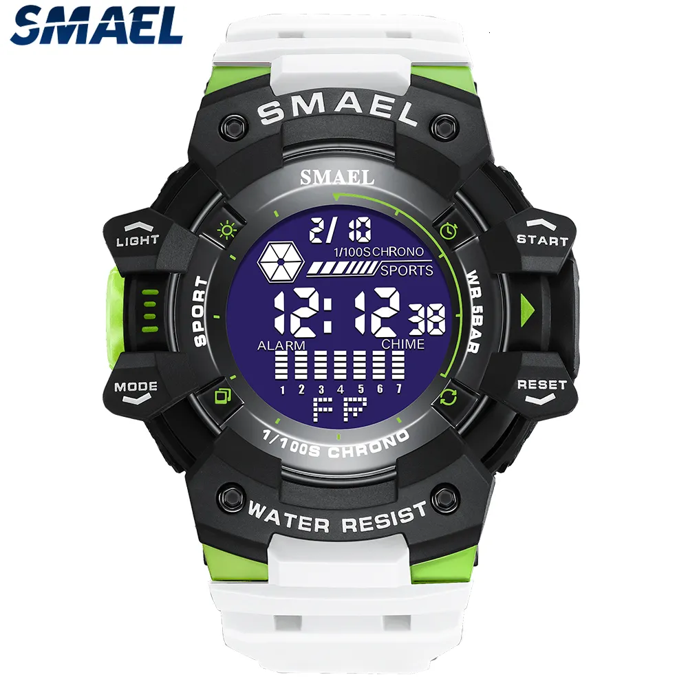 Zegarwne zegarek LED Digital Watch for Kids Sport Waterproof Watches Boy Girl Childrens Electronic Clock Relojes 230905
