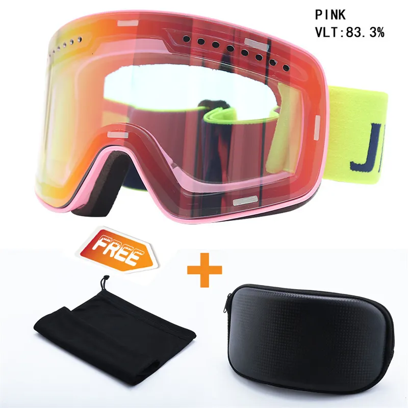 Innerking OTG Ski Goggles - Magnetic Interchangeable Lens Snow Goggles Anti-Fog For Snowboarding