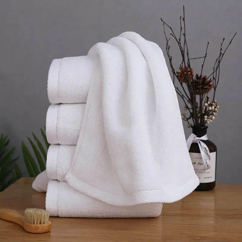 Sublimação em branco toalha de praia algodão grandes toalhas de banho macio absorvente prato secagem limpeza lenço casa banheiro zz