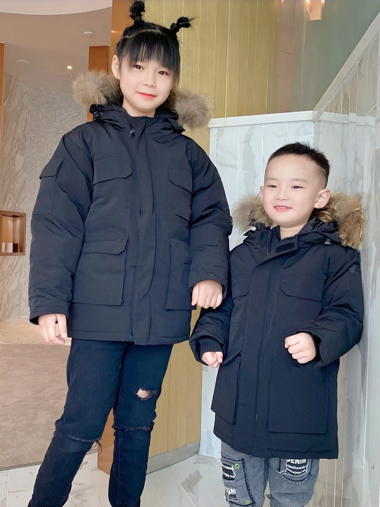 Piumino Di Design Bambini Piumino Invernale Giacca Ragazzo Ragazza